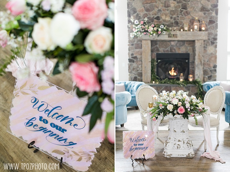 Rosewood Farms Rose Barn Wedding Reception • tPoz Photography